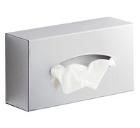 Kleenex box závesný, 23,3x7x12,3 cm, leštený nerez