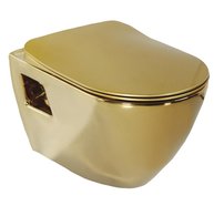 PAULA WC závesné 35,5x50cm, zlata (TP325.00010)