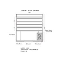 AWT B1245C červený céder 180x180 9kW EOS BiO-Thermat